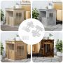 Durų užraktas 2 pcs Sidabro 70 x 8 mm Plienas