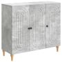 Kabalas Betono pilka 89 x 34,5 x 80 cm Apdirbta mediena