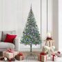 Dirbtinė Kalėdų eglutė su 300 LED Žalia 180 cm PVC ir plienas