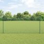 Tvora su stulpais Žalia 1,4 x 10 m Plienas ir PVC