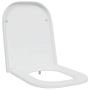 Tualeto sėdynė Balta 47,5 x 35 x 3,6 cm Duroplastas