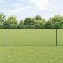 Tvora su stulpais Žalia 1 x 50 m Plienas ir PVC