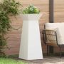 Stulpinis sodinukas 2 pcs Balta 40 x 40 x 100 cm