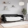Sofa, juodos spalvos, 100x200cm, audinys