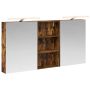 Vonios spintos komplektas su lentyna 3 pcs 140 x 14,5 x 70 cm
