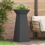 Stulpinis sodinukas 2 pcs Juoda 40 x 40 x 100 cm