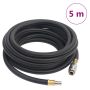 Hibridinė oro žarna, juodos spalvos, 0,6, 5m, guma ir PVC