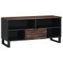 TV vienetai su stalčių graikinis riešutmedis 105 x 33 x 46 cm