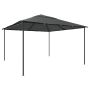 Pavėsinė, antracito spalvos, 4x4x3m, 180 g/m²