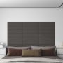 Sieninis galvūgalis 12 pcs Tamsiai pilka 60 x 15 cm audinys