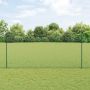 Tvora su stulpais Žalia 1,4 x 10 m Plienas ir PVC