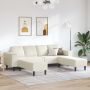Svetainės sofa 3 pcs Kreminė