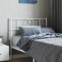 Metalinis pakaitinis galvūgalis, baltos spalvos, 75cm