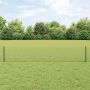 Tvora su stulpais Pilka 0,4 x 10 m Plienas ir PVC