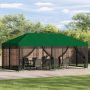 Pavėsinės dengti su šoninėmis sienelėmis 6 x 3 m Žalia