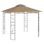 Pavėsinė, taupe spalvos, 3x3x2,7m, 160g/m²