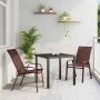 Sodo valgomojo komplektas 3 pcs Ruda ir juoda