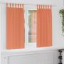 Užuolaidos su žiedais, blokuojančios šviesą 2 pcs Terakotos
