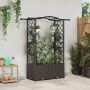 Pakeltas lovas su trelėmis ir stogu Ruda 125 x 40 x 138 cm PP