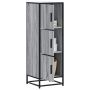 Highboard Gray Sonoma inžinerinis medis ir metalas