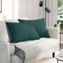 Sofa Pagalvės 2 pcs Tamsiai žalia 70 x 50 cm audinys