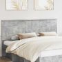 Galvūgalis Betono pilka 180 cm Apdirbta mediena