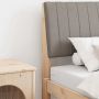 Apmušta lovos galvūgalis Taupe 90 cm Kietos pušies mediena