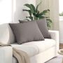 Sofa Pagalvės 2 pcs Taupe 70 x 50 cm audinys