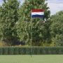 Nyderlandų vėliava su stiebu, aliuminis, 5,5m
