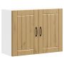 Sieninė virtuvės spinta Lucca Artisan Oak Engineered Wood