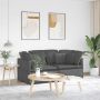 Modulinė sofa su pagalvėlėmis, velvetas, tamsiai pilka