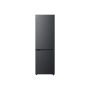 LG Refrigerator | GBBSJ10EEP | Energy efficiency class E | Free standing | Combi | Height 186 cm | No Frost system | Fridge net capacity 220 L | Freezer net capacity 113 L | Display | 35 dB | Essence Matte Black