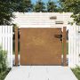 Sodo vartai, 100x100 cm, Corten plienas