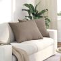 Sofa Pagalvės 2 pcs Taupe 70 x 50 cm audinys