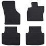 Automobilių kilimėlis 4 pcs Juoda Škoda SUPERB III / iV TPE