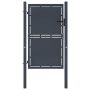 Sodo vartai, plieniniai, 100x175 cm, antracito spalvos