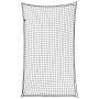 Priekabos tinklas su elastine virve, juodas, 2,5x1,5m, PP