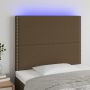 Galvūgalis su LED, tamsiai rudos spalvos, 100x5x118/128cm