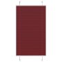 Klostuotos žaliuzės, bordo spalvos, 75x100 cm, audinys, plotis 74,4 cm, poliesteris