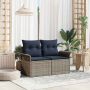 Sodo sofa su pagalve 141 x 62 x 69 cm poliratanas