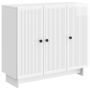 Kabalas Itin blizgi balta 89 x 34,5 x 80 cm Apdirbta mediena