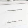 Spintelės rankena 2 pcs Sidabro 300 mm Nerūdijantis Plienas