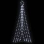 LED Kalėdų eglutė 339 LED Šalta Balta 182 cm