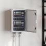 Control Cabinet Pilka 47 x 20 x 60 cm ABS plastikas