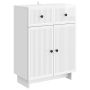 Kabalas Itin blizgi balta 66 x 34,5 x 90 cm Apdirbta mediena