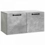 Sieninė TV spintelė Betono pilka 59,5 x 31 x 30 cm