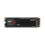 Samsung | 990 PRO | 2000 GB | SSD form factor M.2 2280 | Solid-state drive interface PCIe Gen4x4 | Read speed 7450 MB/s | Write speed 6900 MB/s