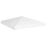 Viršutinis pavėsinės uždangalas, baltos spalvos, 3x3m, 270 g/m²