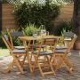 Lauko bistro kėdės 6 pcs Tamsiai pilka 40 x 53 x 80 cm