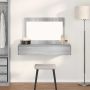 Makiažo stalas Pilka 100 x 40 x 70 cm Apdirbta mediena